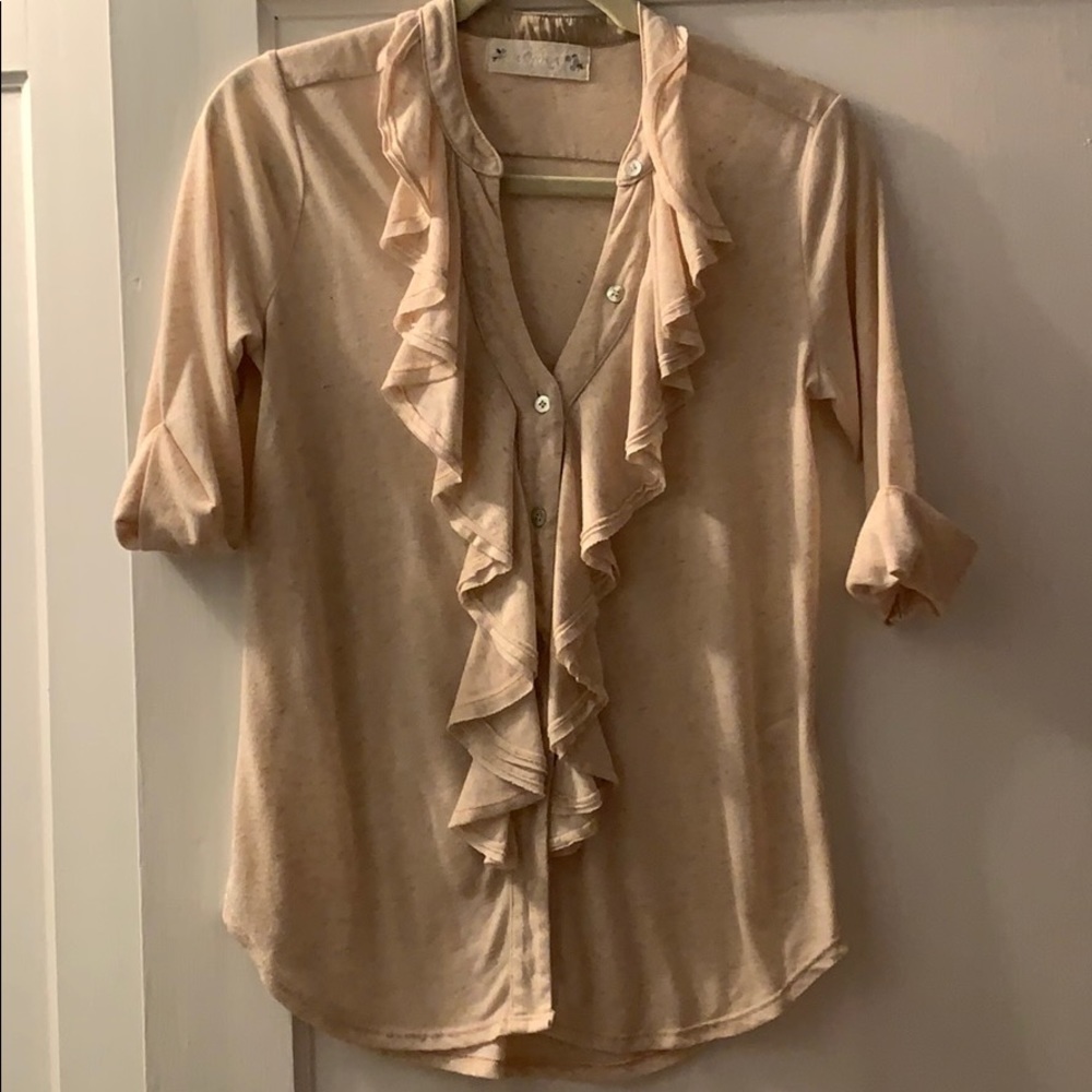 Anthropologie Button-Up Top